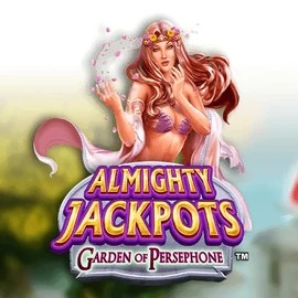 Official Jackpots logo: Almighty Jackpots: Garden of Persephone by Novomatic at Betista Casino