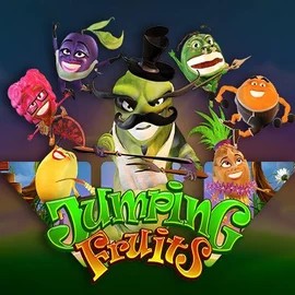 Jumping Fruits slot icon by Wazdan, available at Betista Casino