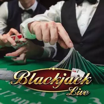 Live Blackjack by Evolution, showcased at betissta.com – game logo
