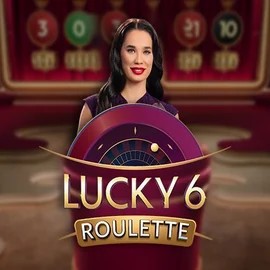 Lucky 6 Roulette online game logo by Pragmatic Play on betissta.com