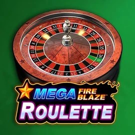 Mega Fire Blaze Roulette slot logo by Playtech at Betista Casino