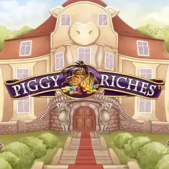 Piggy Riches casino game by NetEnt – featured logo at Betista Casino
