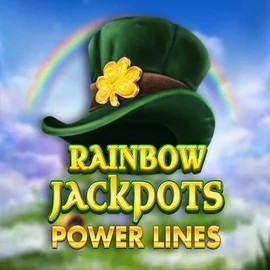 Rainbow Jackpots Power Lines logo by Red Tiger Gaming Betista Casino