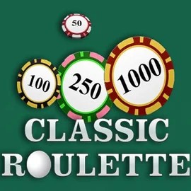 Roulette slot logo by OneTouch Games at Betista Casino