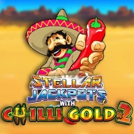 Stellar Jackpots with Chilli Gold x2 slot logo by Lightning Box Game at Betista Casino