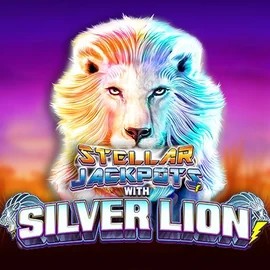 Try Stellar Jackpots with Silver Lion slot by Lightning Box Game on betissta.com – logo image